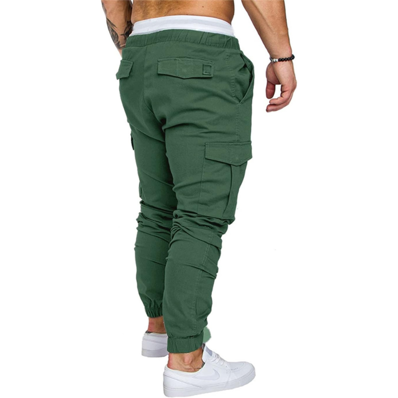 THE HELIOS CARGO PANTS - ARMY GREEN